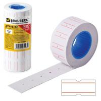 Этикет-лента 21х12 мм, прямоугольная, белая, комплект 5 рулонов по 600 шт., BRAUBERG, 123568 цена 232 ₽ Этикет-лента 21х12 мм, прямоугольная, белая, комплект 5 рулонов по 600 шт., BRAUBERG, 123568