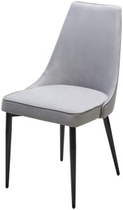 Стул NEPAL-P СВЕТЛО-СЕРЫЙ BM-4, велюр/ черный каркас цена 7 400 ₽ Стул NEPAL-P СВЕТЛО-СЕРЫЙ BM-4, велюр/ черный каркас