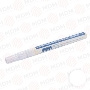 Маркер для металлических поверхностей, белый матовый цена 204 ₽ Маркер для металлических поверхностей, белый матовый