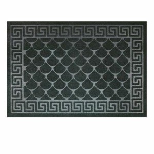 Коврик придверный 60х90 см, ЧЕРНЫЙ, грязезащитный, 430 г/м2, фактурный рисунок ЧЕШУЙКИ, ЛЮБАША, 701060 цена 558 ₽ Коврик придверный 60х90 см, ЧЕРНЫЙ, грязезащитный, 430 г/м2, фактурный рисунок ЧЕШУЙКИ, ЛЮБАША, 701060