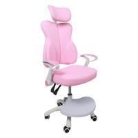 Кресло поворотное LOLU, ткань, (розовый)