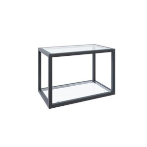 PR.RUS.304.GL.S \ Полка настенная двойная Стекло 600х350х400мм цена 1 973 ₽ PR.RUS.304.GL.S \ Полка настенная двойная Стекло 600х350х400мм