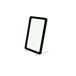 Стойка на подставках BASE-75 с рамкой PF-A5, цвет черный цена 96 ₽ Стойка на подставках BASE-75 с рамкой PF-A5, цвет черный