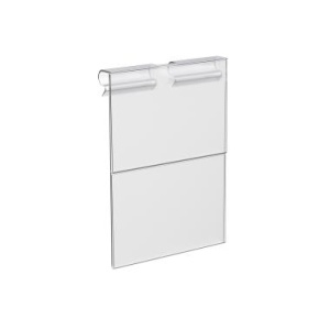 Ценникодержатель на крючок откидной RH39-39 прозрачный, 70 мм цена 13 ₽ Ценникодержатель на крючок откидной RH39-39 прозрачный, 70 мм