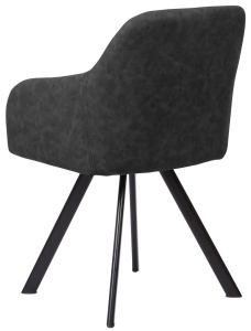 Стул TRAVIS RU-08 PU антрацит, экокожа цена 3 450 ₽ Стул TRAVIS RU-08 PU антрацит, экокожа