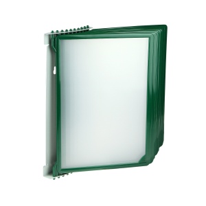 Перекидная система настенная INFOLINE-W-10 с зелеными рамками А4 цена 2 338 ₽ Перекидная система настенная INFOLINE-W-10 с зелеными рамками А4