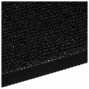 Коврик придверный 80х120 см, ЧЕРНЫЙ, влаго-грязезащитный, 430 г/м2, ребристый, ЛЮБАША СТАНДАРТ, 701036 цена 953 ₽ Коврик придверный 80х120 см, ЧЕРНЫЙ, влаго-грязезащитный, 430 г/м2, ребристый, ЛЮБАША СТАНДАРТ, 701036