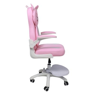 Кресло поворотное RAVEL, ткань, (розовый)