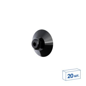 Присоска универсальная SC-30, цвет черный (20 шт. в упаковке) цена 9 ₽ Присоска универсальная SC-30, цвет черный (20 шт. в упаковке)