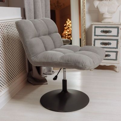 Кресло Grande, серый, ткань