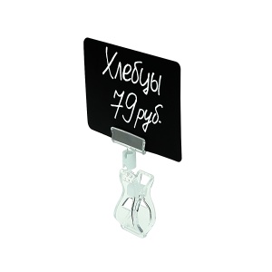 Ценникодержатель FX прозрачный с табличкой A7 цена 522 ₽ Ценникодержатель FX прозрачный с табличкой A7