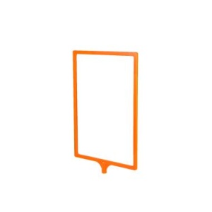 Рамка с интегрированным Т-держателем PFT-A4, цвет оранжевый цена 25 ₽ Рамка с интегрированным Т-держателем PFT-A4, цвет оранжевый