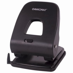 Дырокол ОФИСМАГ SUPER-40, до 40 листов, черный, 229696 цена 804 ₽ Дырокол ОФИСМАГ SUPER-40, до 40 листов, черный, 229696
