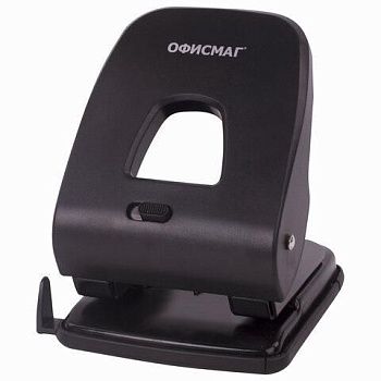 Дырокол ОФИСМАГ SUPER-40, до 40 листов, черный, 229696 цена 804 ₽ Дырокол ОФИСМАГ SUPER-40, до 40 листов, черный, 229696
