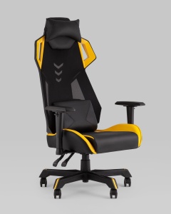 Кресло спортивное TopChairs Рэтчэт желтый цена 12 990 ₽ Кресло спортивное TopChairs Рэтчэт желтый