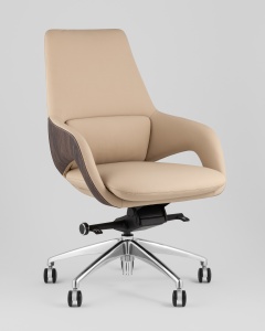 Кресло офисное TopChairs Reign бежевый цена 52 990 ₽ Кресло офисное TopChairs Reign бежевый