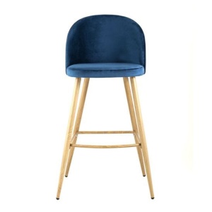 Стул барный Лион, голубой велюр цена 6 888.50 ₽ Стул барный Лион, голубой велюр