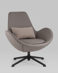 Кресло TopChairs Ostra серый цена 53 490 ₽ Кресло TopChairs Ostra серый