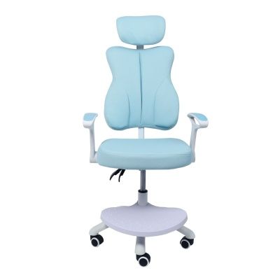 Кресло поворотное LOLU, ткань, (синий)