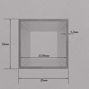 Профиль алюминиевый цена 720 ₽ Профиль алюминиевый