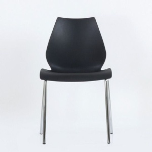 Стул Lili, хром металл, стопируемый, черный цена 2 863.50 ₽ Стул Lili, хром металл, стопируемый, черный