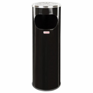 Урна с пепельницей 18 литров, 580х210 мм, нержавеющая сталь, черная, LAIMA PROFESSIONAL, 606298 цена 3 789 ₽ Урна с пепельницей 18 литров, 580х210 мм, нержавеющая сталь, черная, LAIMA PROFESSIONAL, 606298