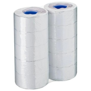 Этикет-лента 26x12 мм, волна, белая, КОМПЛЕКТ 10 рулонов по 1000 этикеток, 117549 цена 503 ₽ Этикет-лента 26x12 мм, волна, белая, КОМПЛЕКТ 10 рулонов по 1000 этикеток, 117549