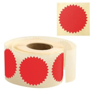 Этикетка самоклеящаяся для опечатывания документов ЗВЕЗДОЧКА красная, 52 мм, 500 шт, BRAUBERG 111742 цена 904 ₽ Этикетка самоклеящаяся для опечатывания документов ЗВЕЗДОЧКА красная, 52 мм, 500 шт, BRAUBERG 111742