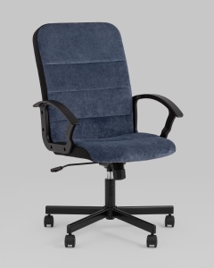 Компьютерное кресло TopChairs ST-TRACER темно-синий цена 10 490 ₽ Компьютерное кресло TopChairs ST-TRACER темно-синий