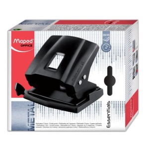 Дырокол MAPED (Франция) "Essentials Metal", металлический, большой, на 35 листов, черный, 403411 цена 1 139 ₽ Дырокол MAPED (Франция) "Essentials Metal", металлический, большой, на 35 листов, черный, 403411