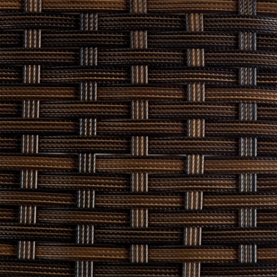 Кресло плетеное с подушкой GS 909 коричневый, бежевый