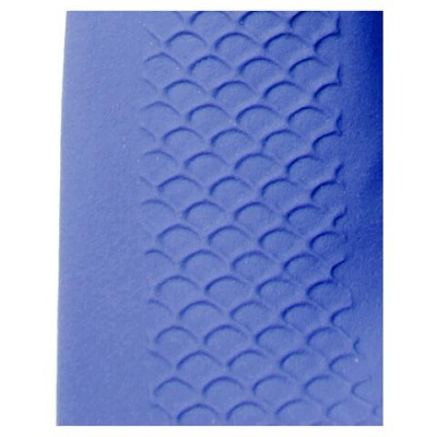 Перчатки латексные КЩС, прочные, хлопковое напыление, размер 7 S, малый, синие, HQ Profiline, 74733