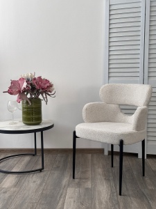 Стул VALTER RAVEN22 Бежево-белый, ткань / Черный каркас, ®DISAUR цена 12 250 ₽ Стул VALTER RAVEN22 Бежево-белый, ткань / Черный каркас, ®DISAUR