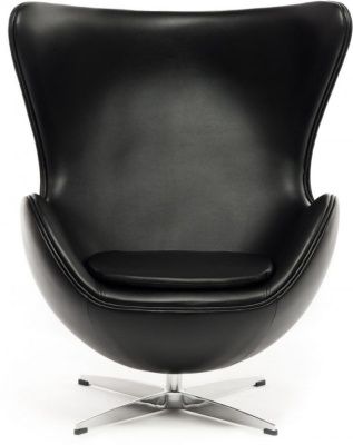Кресло дизайнерское Egg chair (Arne Jacobsen Style) A219 черный