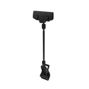 Универсальный ценникодержатель на прищепке с узким зажимом FX-CLAMP-SLIM, ножка 100 мм, цвет черный цена 59 ₽ Универсальный ценникодержатель на прищепке с узким зажимом FX-CLAMP-SLIM, ножка 100 мм, цвет черный