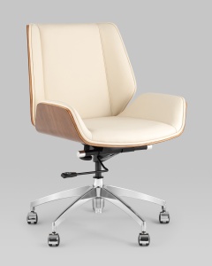 Кресло офисное TopChairs Crown SN бежевый цена 49 990 ₽ Кресло офисное TopChairs Crown SN бежевый