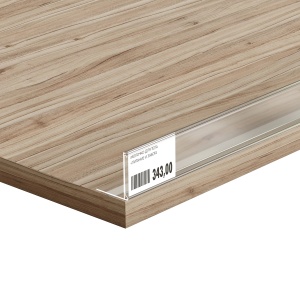 Ценникодержатель ME32 прозрачный, 1000 мм цена 147 ₽ Ценникодержатель ME32 прозрачный, 1000 мм