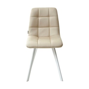 Стул CHILLI SQUARE, серо-бежевый, белые ножки цена 5 175 ₽ Стул CHILLI SQUARE, серо-бежевый, белые ножки