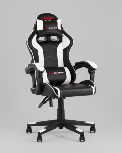 Кресло спортивное TopChairs Shadow черно-белый цена 10 490 ₽ Кресло спортивное TopChairs Shadow черно-белый