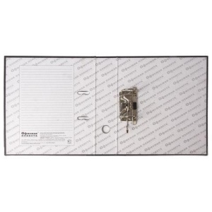 Папка-регистратор ОФИСНАЯ ПЛАНЕТА, фактура стандарт, с мраморным покрытием, 80 мм, черный корешок, 221997 цена 325 ₽ Папка-регистратор ОФИСНАЯ ПЛАНЕТА, фактура стандарт, с мраморным покрытием, 80 мм, черный корешок, 221997