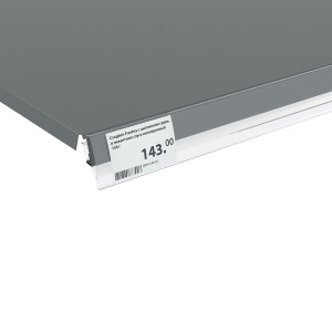 Ценникодержатель LRY39 прозрачный, 1238 мм цена 92 ₽ Ценникодержатель LRY39 прозрачный, 1238 мм