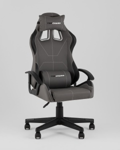 Кресло спортивное TopChairs Wyvern серо-черный цена 7 990 ₽ Кресло спортивное TopChairs Wyvern серо-черный