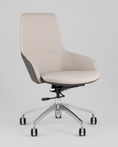 Кресло офисное TopChairs Soulo светло-серый, серый цена 39 990 ₽ Кресло офисное TopChairs Soulo светло-серый, серый