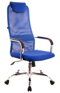 Кресло руководителя Everprof EP-708 TM Сетка Синий цена 14 250 ₽ Кресло руководителя Everprof EP-708 TM Сетка Синий