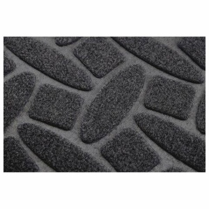 Коврик придверный 60х90 см, ЧЕРНЫЙ, грязезащитный, 430 г/м2, фактурный рисунок АЛМАЗ, ЛЮБАША, 701054 цена 558 ₽ Коврик придверный 60х90 см, ЧЕРНЫЙ, грязезащитный, 430 г/м2, фактурный рисунок АЛМАЗ, ЛЮБАША, 701054