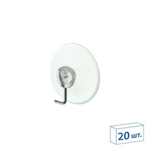 Присоска с металлическим крючком SC40-MH (20 шт. в упаковке) цена 24 ₽ Присоска с металлическим крючком SC40-MH (20 шт. в упаковке)