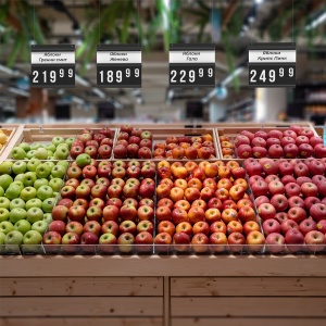 PRICEDISPLAY двусторонний, 305x280 мм, цвет черный цена 241 ₽ PRICEDISPLAY двусторонний, 305x280 мм, цвет черный