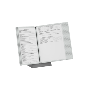 Перекидная система настольная DATALINE-ECO-10 с белыми рамками А4 цена 4 190 ₽ Перекидная система настольная DATALINE-ECO-10 с белыми рамками А4