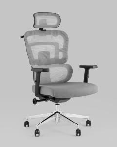 Кресло офисное TopChairs Techno серый цена 15 990 ₽ Кресло офисное TopChairs Techno серый