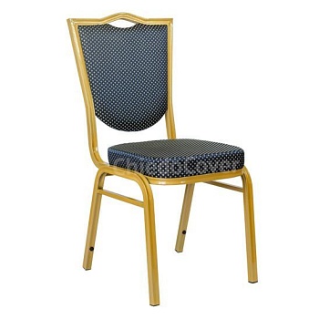 Стул Астана 25мм - золото, корона синяя цена 3 542 ₽ Стул Астана 25мм - золото, корона синяя